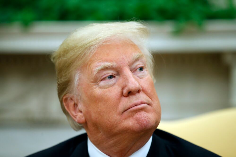 el presidente de Estados Unidos, Donald Trump. Foto: AP