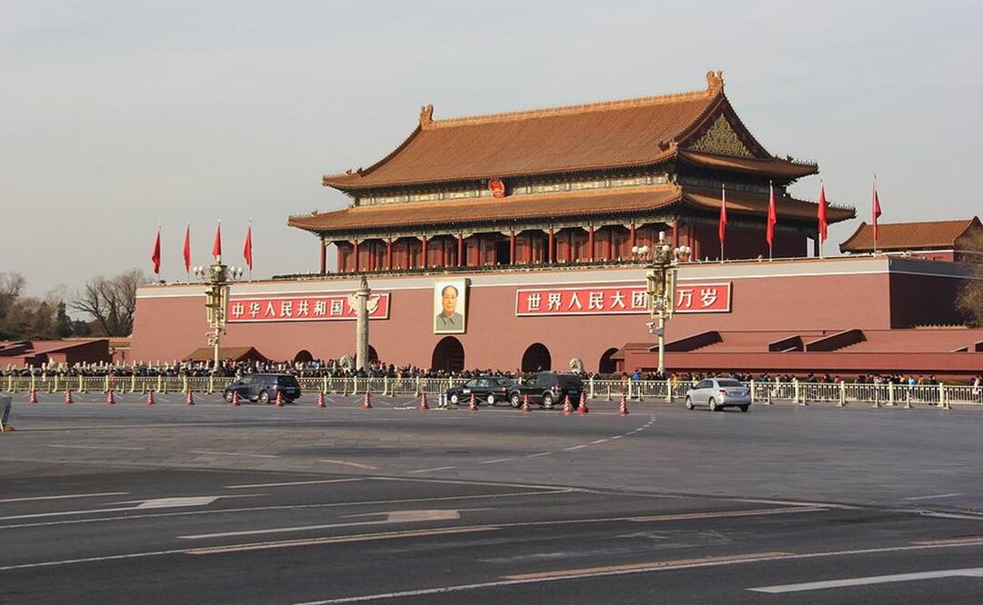 plaza Tiananmén en Beijing. Foto: Pixabay