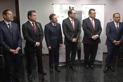 Gobernadores cabildean en Senado para aprobar Ley de Seguridad Interior