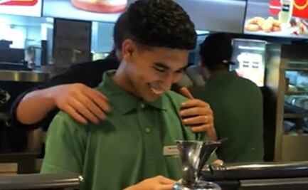 Idéntico a Achraf Hakimi: Empleado de restaurante de comida rápida se volvió viral por su parecido al futbolista