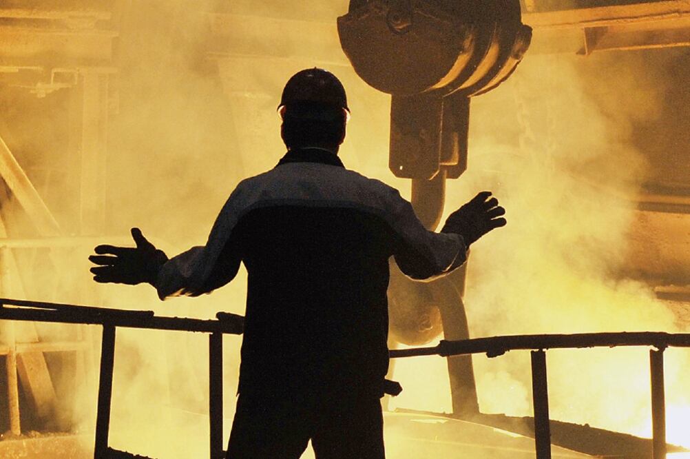 Los acereros del país consideran que la producción nacional del metal se mantendrá entre 19 y 19.5 millones de toneladas (ARCHIVO EL UNIVERSAL)