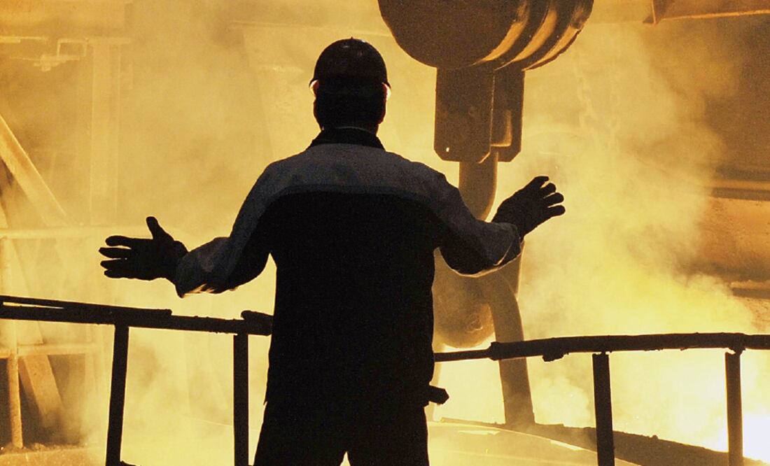 Los acereros del país consideran que la producción nacional del metal se mantendrá entre 19 y 19.5 millones de toneladas (ARCHIVO EL UNIVERSAL)