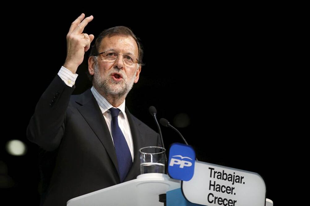 El presidente español Mariano Rajoy ha tratado de ganarse a los indecisos (REUTERS)