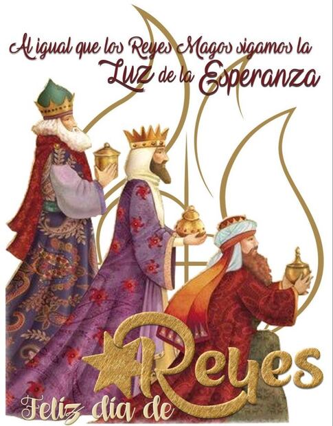 Las mejores imágenes para compartir con tus seres queridos este Día de Reyes. Foto: Redes sociales
