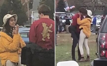Captan a Malia Obama besando a joven en Harvard; imágenes causan revuelo
