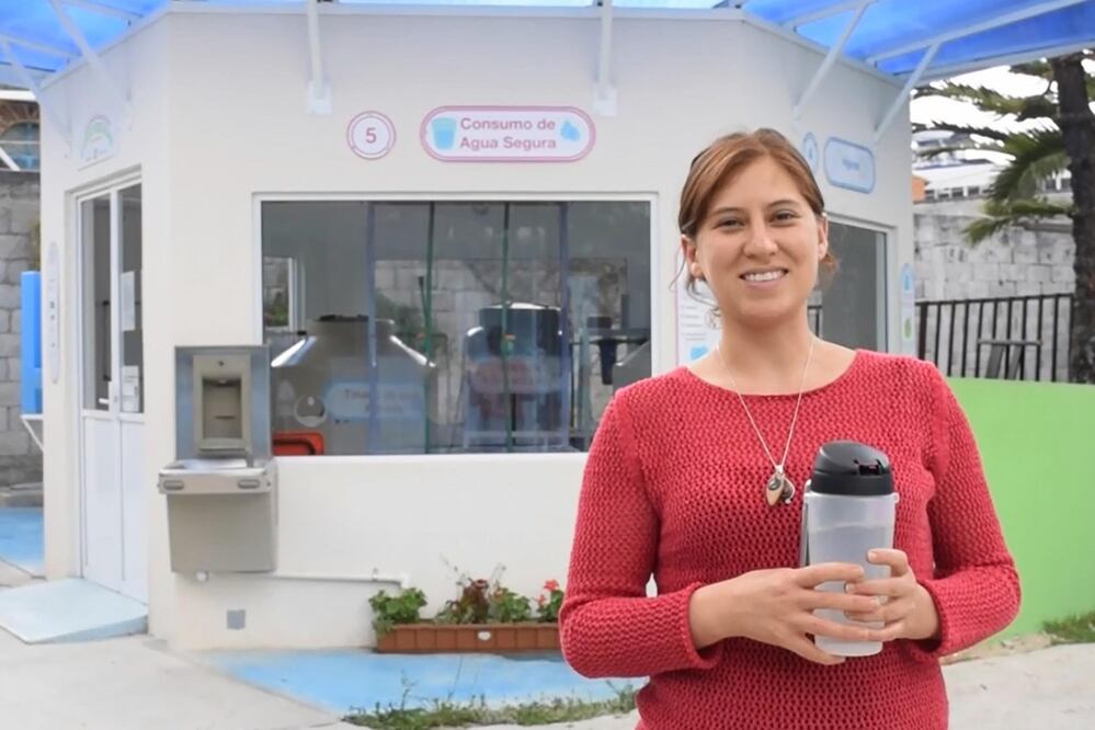 Edali, la joven que rescata el agua