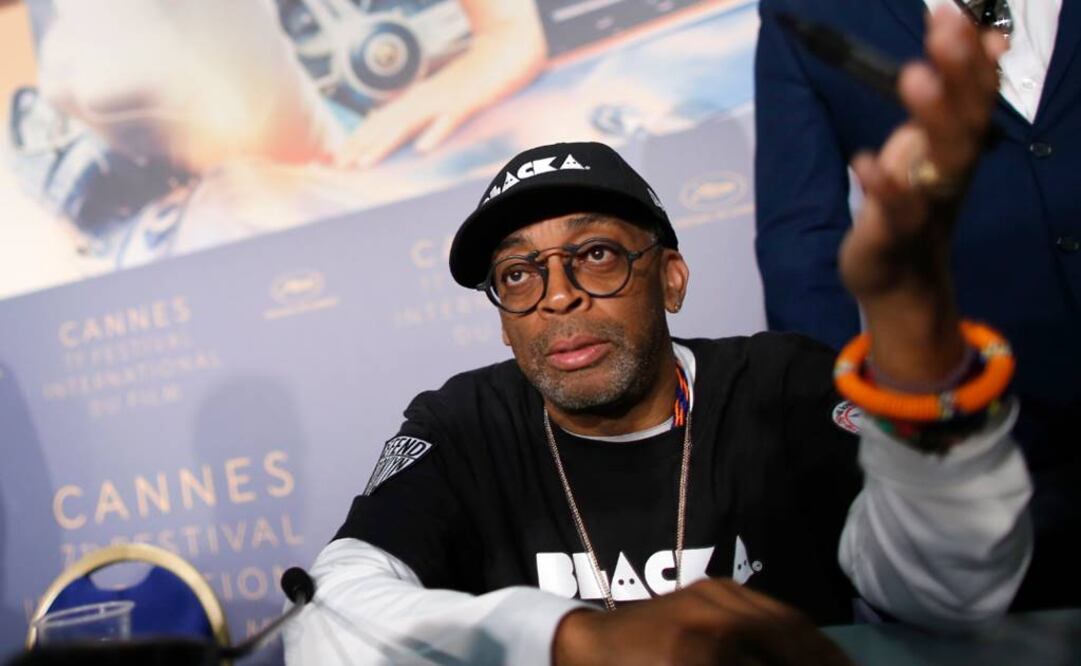 Spike Lee presentó en Cannes "BlacKkKlansman" Foto: Reuters