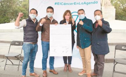 Aspirantes morenistas en Álvaro Obregón se unen contra cáncer