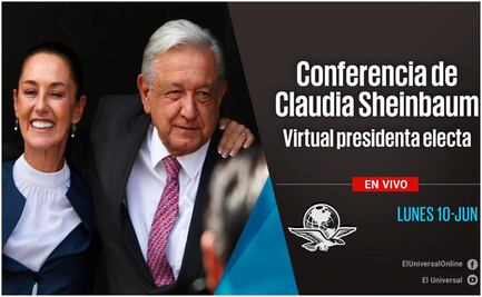 Claudia Sheinbaum desde Palacio Nacional minuto a minuto; este fue su mensaje tras reunión con AMLO