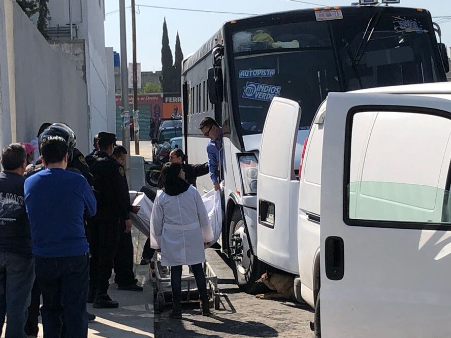 El pasajero que fue asesinado, de 60 años, quedó en el interior del automotor con número económico 511 (Foto: Especial)