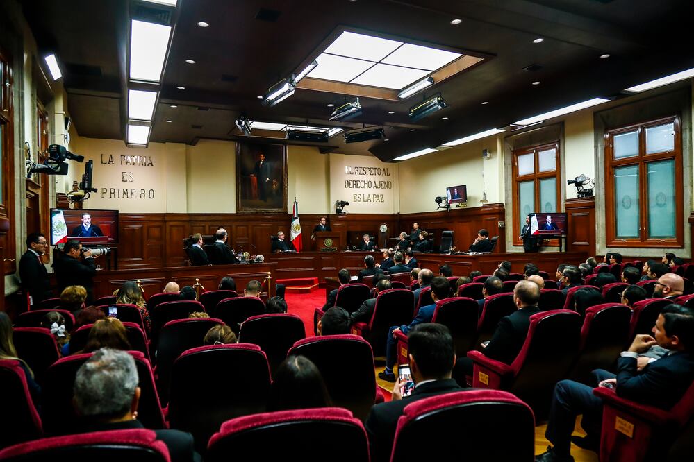 Pleno de la Suprema Corte de Justicia de la Nación. Foto: Archivo