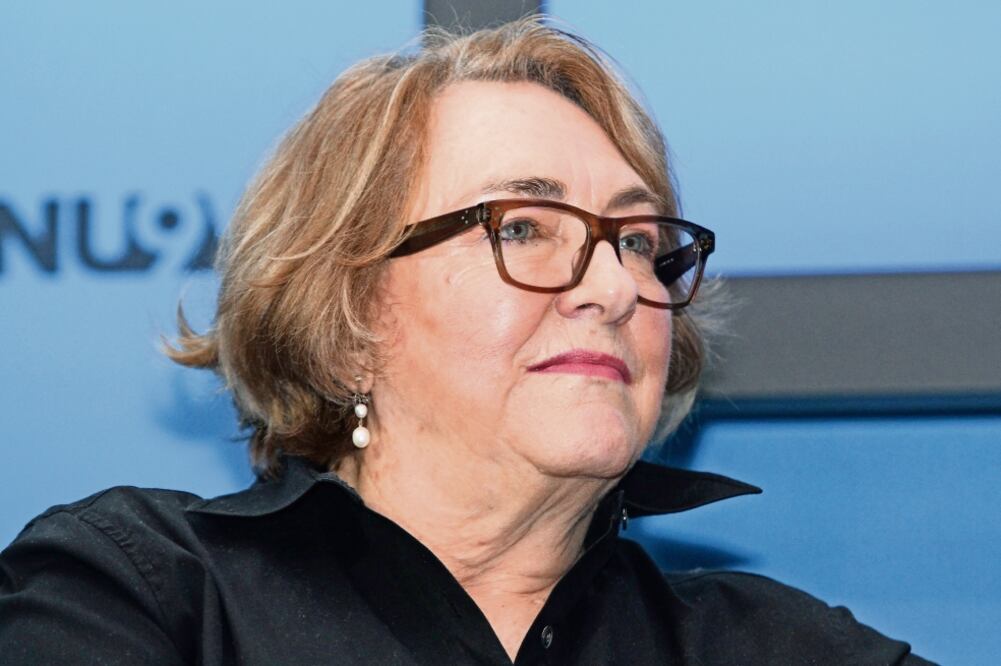 La realizadora recibió homenaje de la Asociación de Mujeres en Cine y TV (CARLOS MEJIA. EL UNIVERSAL)