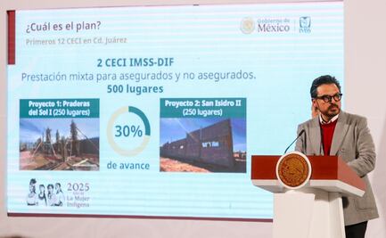 IMSS va por primeros 12 Centros de Educación y Cuidado infantil; atenderán a hijos de maquiladoras en Ciudad Juárez