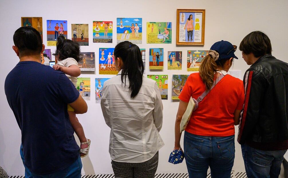 Recorrido por la exposición “Exvotos sobre la Diversidad en el Museo de la Ciudad de México. Fotos: Secretaría de Cultura de la Ciudad de México.