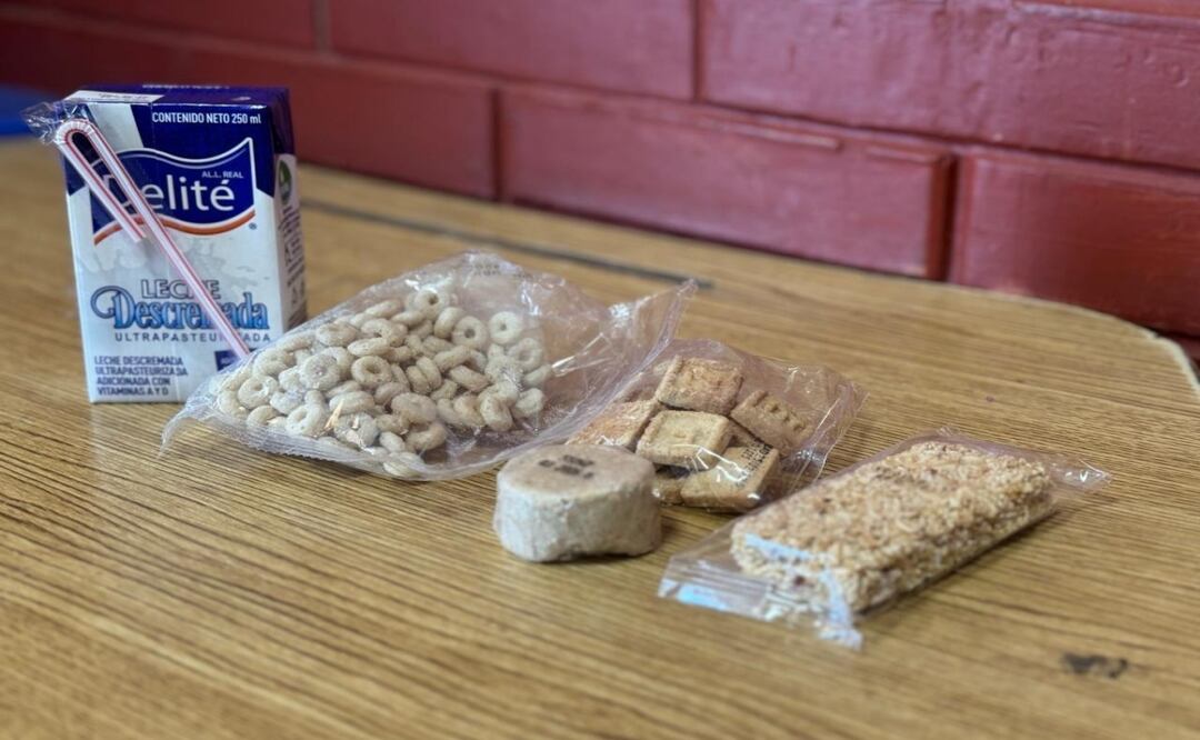 DIF CDMX inicia entrega de desayunos escolares; incorporan verdura deshidratada por primera vez. Foto: Especial