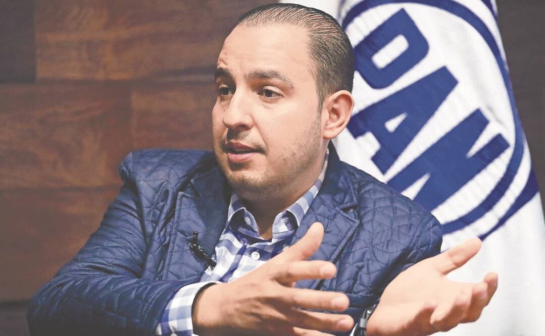 Marko Cortés Mendoza, presidente Nacional del PAN. Foto: Archivo/ EL UNIVERSAL