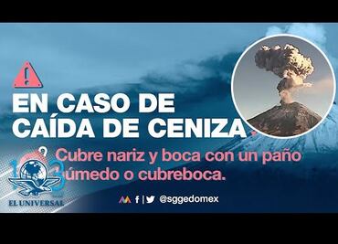 Preocupa a autoridades aumento de actividad del Popocatépetl