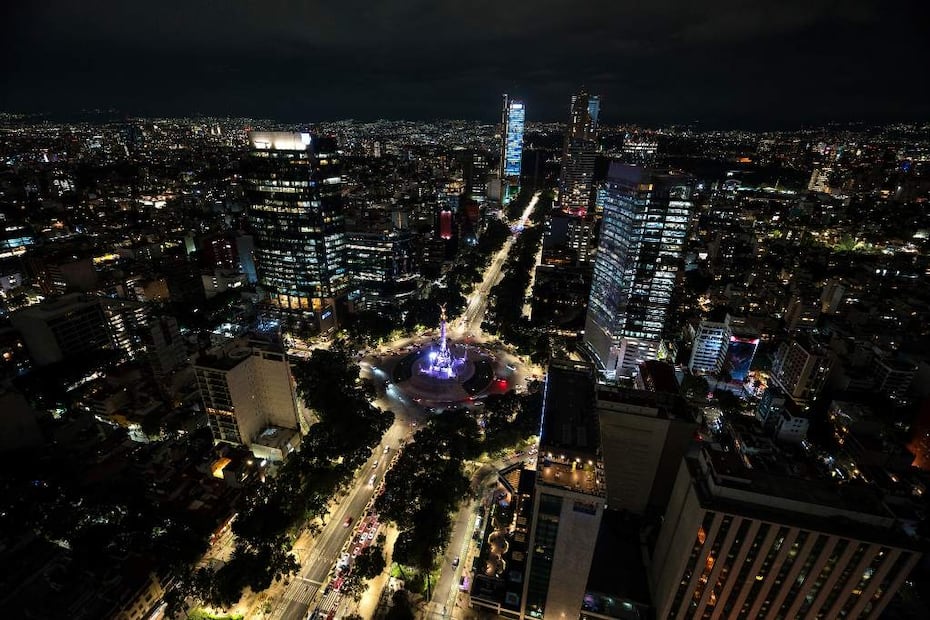 Una de las vistas panorámicas en el Sofitel Mexico City Reforma. Foto: Sofitel