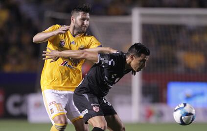 Tigres vence a Necaxa y llega a 16 puntos