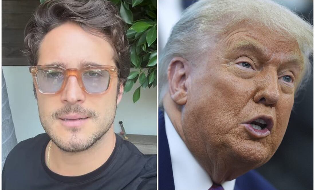 Diego Boneta alza la voz en contra de las medidas migratorias de Donald Trump. Foto: Instagram/AP.