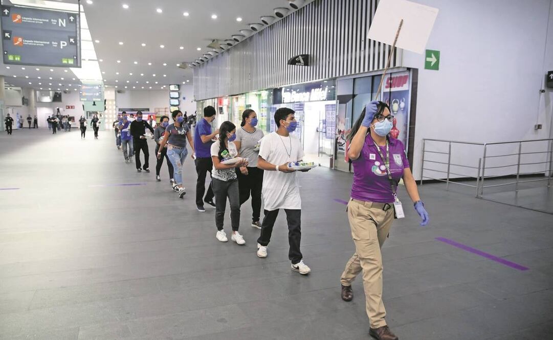 Del total de personas que ingresaron de forma legal a México entre enero y agosto de este año, 17 millones 672 mil 753 lo hicieron por vía aérea, detalla la Secretaría de Gobernación. Foto: Archivo/ EL UNIVERSAL