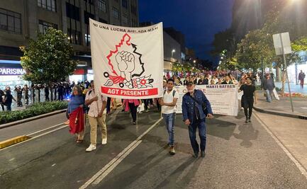 Trabajadores de la CDMX bloquean Tlalpan; exigen basificación y derechos laborales en marcha al Zócalo