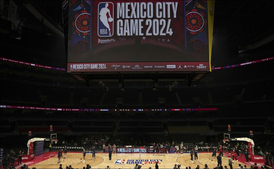 La Arena Ciudad de México recibirá una nueva visita de la NBA / Foto: AP