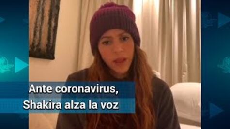 Ante coronavirus, Shakira pide no priorizar la economía sobre la salud