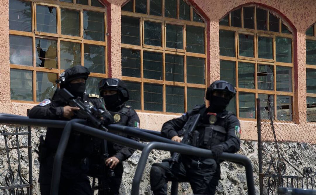 Balacera entre policía y el Cártel de Sinaloa. Foto: Archivo/EL UNIVERSAL.