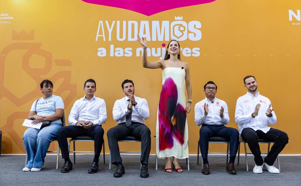 Nuevo León ampliará programa "Ayudamos a las Mujeres"; Samuel García busca llegar a 160 mil beneficiarias.
Foto: Especial.