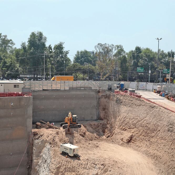 La obra de departamentos de lujo de Be Grand Copilco se mantiene suspendida por la orden de un juez. (ARCHIVO EL UNIVERSAL)
