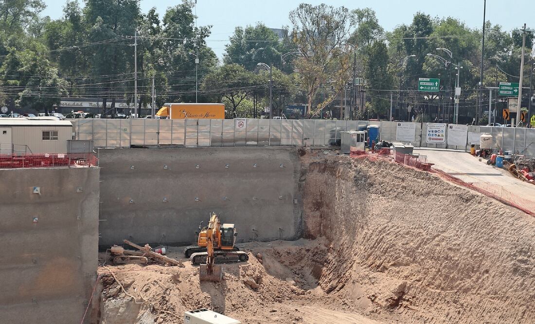 La obra de departamentos de lujo de Be Grand Copilco se mantiene suspendida por la orden de un juez. (ARCHIVO EL UNIVERSAL)
