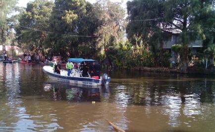 Hallan cuerpo del joven que se ahogó tras caer de una trajinera en Xochimilco