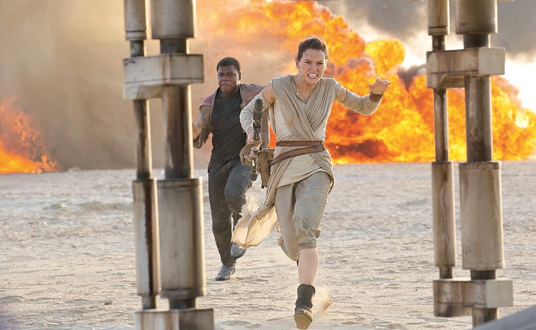 Escena de "Star Wars: The Force Awakens". Foto: David James/Disney/Lucasfilm vía AP