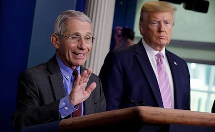 Fauci pide a Trump usar su popularidad para animar a la gente a que se vacune contra el Covid