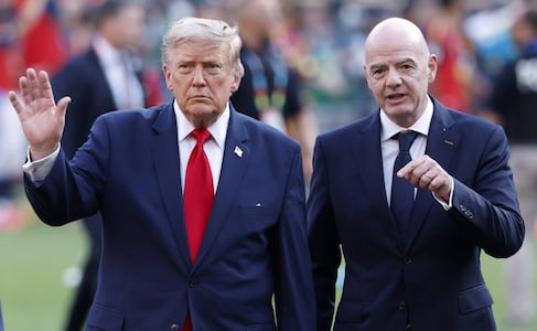 Trump e Infantino reciben abucheos en la final del Mundial, España vs Argentina; así reaccionó el público del MetLife