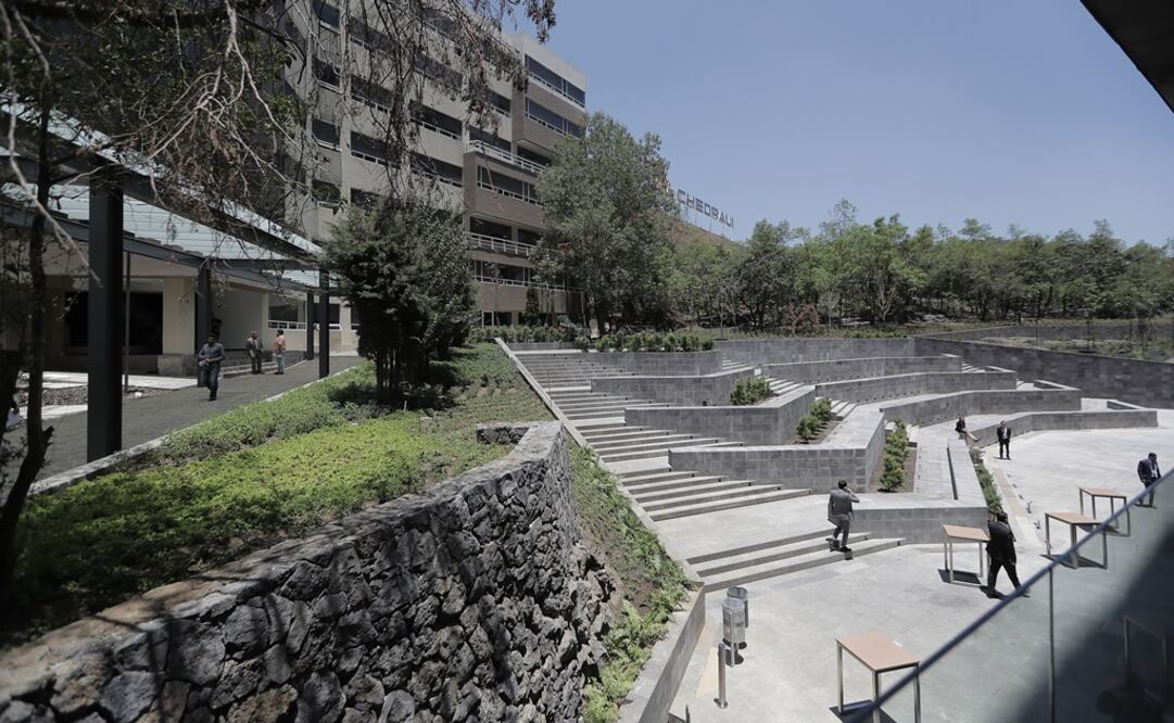 Oficinas del nuevo edificio de la Auditoría Superior de la Federación al Sur de la CDMX (Foto: Alejandro Acosta)