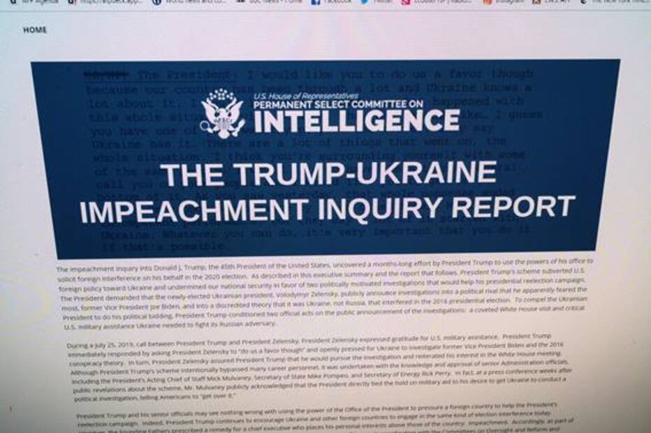 Pruebas de la mala conducta de Trump son abrumadoras: Congreso de EU