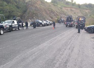 Atacan a balazos a policías en Coatepec Harinas; no se reportan lesionados