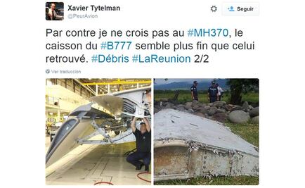 Hallan ala de avión; analizan si pertenece al MH370