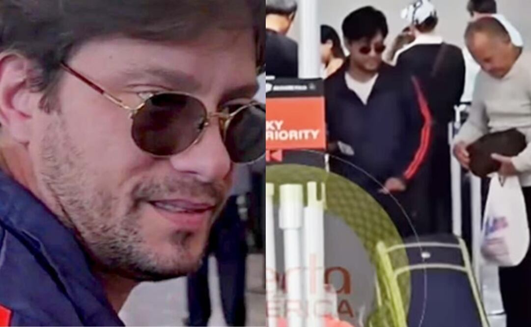 Sergio Basteri, hermano de Luis Miguel, fue captado luego de llegar de España, región en la que reside desde hace décadas.
Fotos: Despierta América, vía Instagram