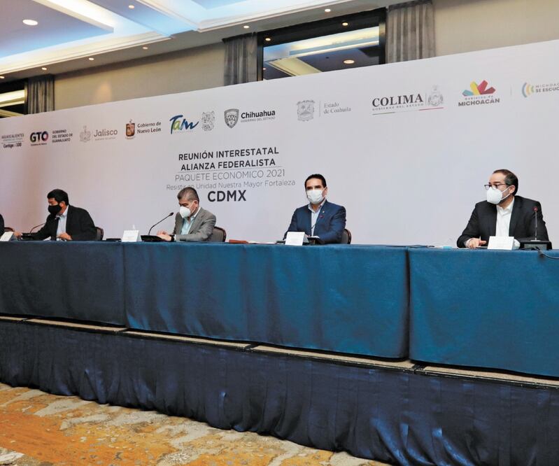 Los gobernadores aliancistas dicen que no aceptarán menos. Archivo EL UNIVERSAL