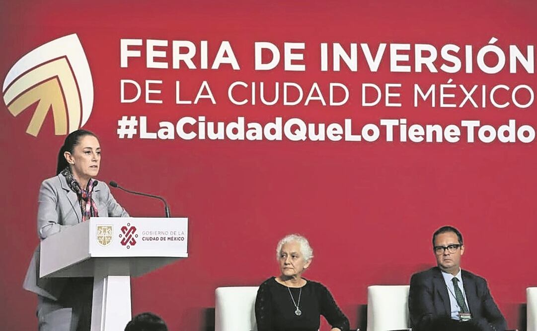Al inaugurar la Feria de Inversión, Claudia Sheinbaum resaltó que la Ciudad es líder en generación de empleos.