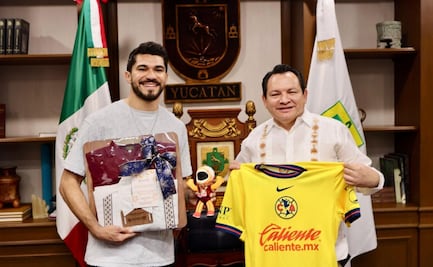 Gobernador de Yucatán se reúne con Henry Martín y destaca su trayectoria; adelanta que entidad dará fuerte impulso al deporte