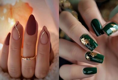 5 diseños de uñas elegantes para celebrar el Año Nuevo