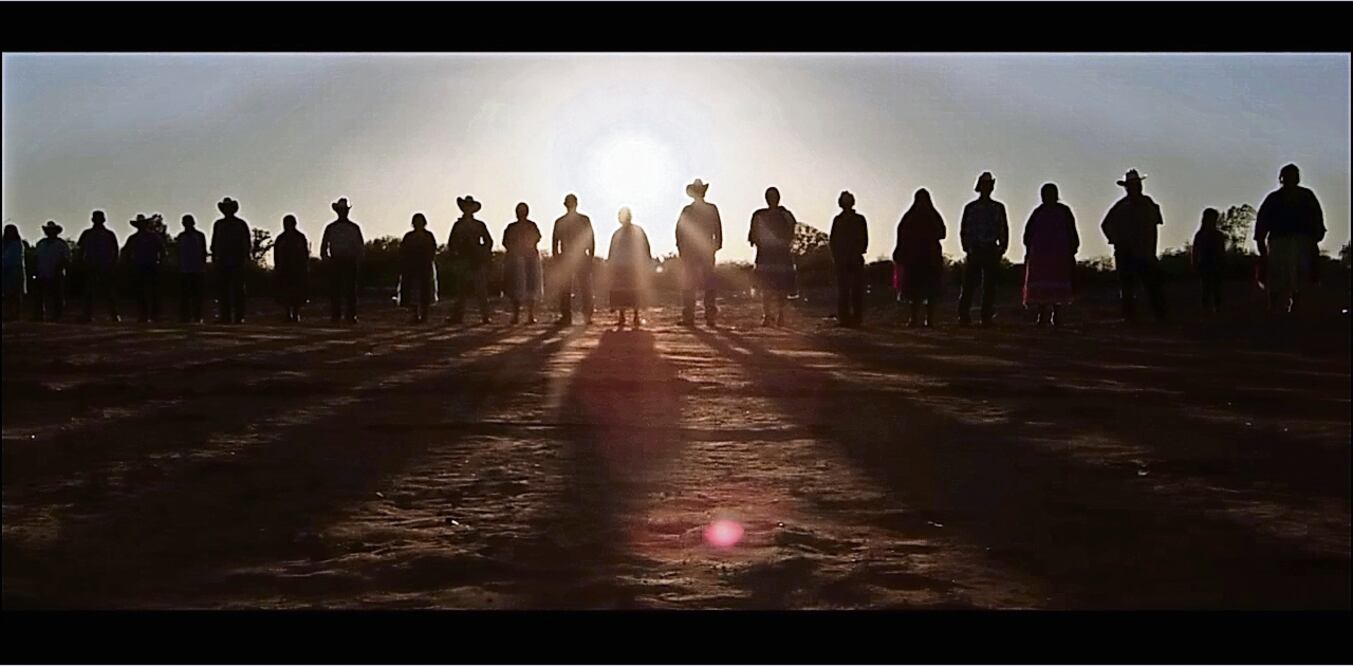 Indígenas se oponen al Acueducto Independencia, con el que se busca trasladar agua del río Yaqui hacia ciudades de Sonora y la industria minera. (FOTO: TOMADA DEL VIDEO NAMAKASIA YAQUI DE GRAN OM)