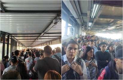 Reportan retrasos en las líneas 2, 7, A, 8 y 9 del Metro CDMX