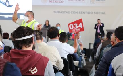 Séptima subasta del INDEP recauda más de 42.6 mdp