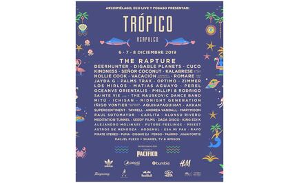 The Rapture encabeza el Festival Trópico 2019 