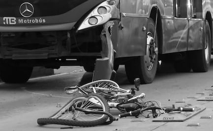 Ciclista muere impactado por el Metrobús en la GAM